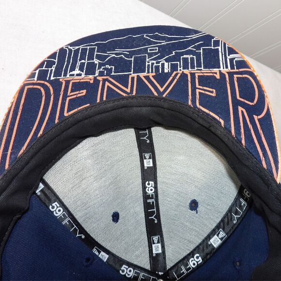 Denver Broncos 2015 Chicago NFL Draft  Collection‎ Cap - 7¼ - - Picture 3 of 4